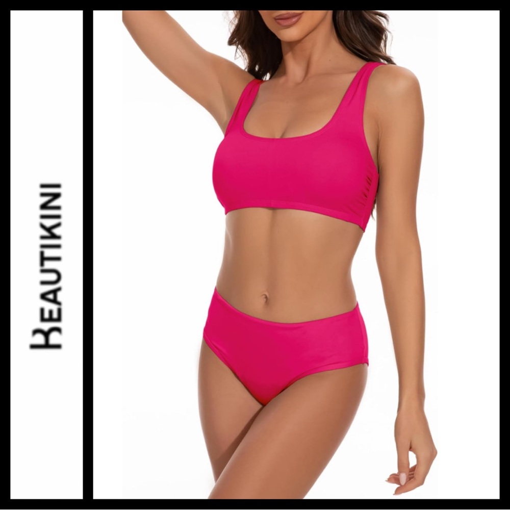 NWT Beautikini Period Leakproof Sporty Bikini